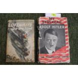 1937 Mein Kampf by Adolf Hitler (English Language) & 1941 Luftwaffe Uber dem Feind