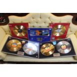 Collection of Framed Sky Gold and Silver Discs presented to Freestyle Recordings Limited