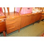 McIntosh Teak Sideboard of 3 Drawers and 3 Cupboard doors