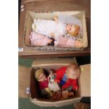 Collection of assorted Vintage Dolls