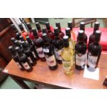 Collection of assorted Fruit Wines inc. Cherry, Sloe Wine and Elderflower