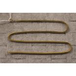 Ladies 9ct Gold Snake link Necklace 6.6g total weight
