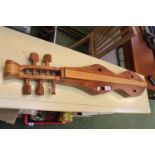 Interesting Dulcimer by Paul Pyle with Paperwork