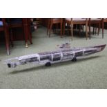 1:48 Scale German Type VIIC U-Boat U-552 Model