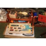 2 Boxes of Hornby and other Track and related items