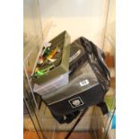 Abu Garcia Lure Bag and 2 Trays of assorted Good quality Lures