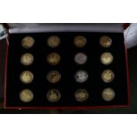 The Golden Wedding Anniversary Silver Coin Set by Pobjoy Mint Ltd No.57 Limited edition of 3000