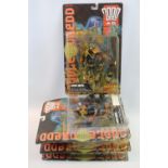 4 Judge Dredd 2000AD Judge Death bubble pack figure by TM and Re: Action 1999