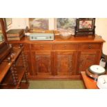 19thC Mahogany Dress table mirror