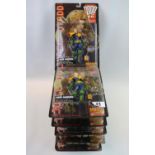6 Judge Dredd 2000AD Judge Anderson bubble pack figure by TM and Re: Action 1999
