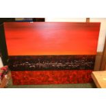 Large contemporary Painting on canvas