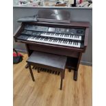 Roland AT 45 Atelier Keyboard / Organ with stool and accessories