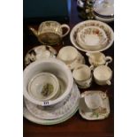 Collection of assorted ceramics inc. Coalport, Standard China, Myott etc