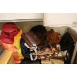 Collection of assorted Handbags and Hats