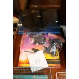 Pro-Ject Audio Systems with Beatles branding and a collection of assorted Vinyl records, Pair of