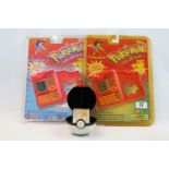 2 Bubble Packed Pokemon Gotta catch 'em all! Pokedex by Tiger and Pokemon Charizard with COA 1999