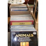 Good collection of assorted Vinyl Records inc. Moody Blues, Barbara Streisand etc