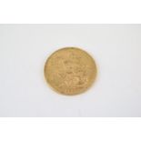1899 Gold Sovereign 7.98g