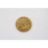 1900 Gold Half Sovereign 3.98g