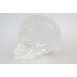 Emilio Garcia (b1981) Skull Brain Clear resin segmented sculpture, Artist Proof, 2016, hand engraved