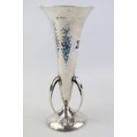 Arts & Crafts Silver hammered Vase 225g total weight by Goldsmiths Company of Regent Street London