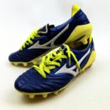 Pair of Mizuno brand football boots worn by Hulk Givanildo Vieira de Sousa on June 3rd 2017 at