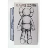 20th Anniversary Face Down Companion by KAWS (AKA Brian Donnelly, b1974). Created in 2020 this