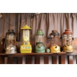 Collection of Vintage Tilley Lamps and a Rayovac Sportsman 360 Lamp