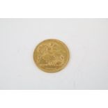 1899 Gold Half Sovereign 3.98g