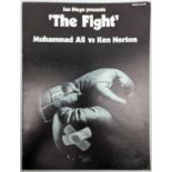 Original The Fight' programme for San Diego Muhammad Ali vs Ken Norton