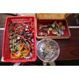 Collection of assorted Costume and Silver Jewellery inc. Christian Dior etc