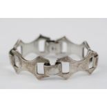 Interesting Italian 925 Silver Bracelet 67g total weight