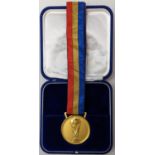 2002 World Cup winner's gold medal FIFA WORLD CUP, obverse with the Jules Rimet trophy in relief,