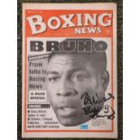 Boxing News signed by Frank Bruno - 19th March 1993 5th King Memorabilia Authenticity