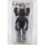 KAWS BFF by KAWS (AKA Brian Donnelly, b1974). Created in 2017 this black open edition BFF comes