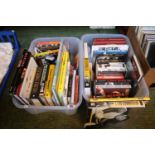 2 Boxes of assorted Sports and boxing related books