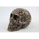 Emilio Garcia (b1981) Skull Brain Bronze segmented sculpture, Limited edition 5/5, hand signed by