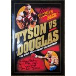 The World Heavy Weight Championship, Tyson vs Douglas signed programme, Tokyo Dome