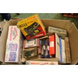 Collection of Boxed Toy vehicles, Wallace & Gromit Playhouse etc