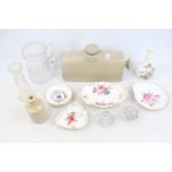 Collection of assorted Ceramics, Pottery and glassware inc. Royal Crown Derby, Spode etc
