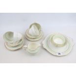 Paragon Fine Bone China Tea Set with gilded and banded design