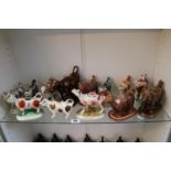 Collection of 13 19thC and later Cow Creamers