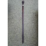 Good quality African Blackwood walking Cane 93cm in Length
