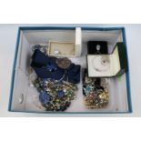 Collection of assorted Silver and other jewellery inc. Kit Heath, Nurses belt etc