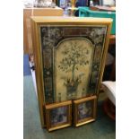 4 Gilt framed interior pictures