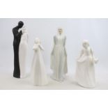 4 Royal Doulton Figurines to include Sophistication, My Love, Bridesmaid and Thankful