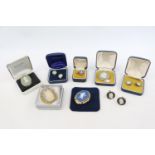 Collection of Wedgwood Jasperware Brooches, Earrings and a ring