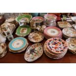 Large Collection of Early English Dessert ware inc. Worcester, Derby etc