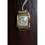 Ruflex 17 Jewel 18ct Gold Cased ladies wristwatch