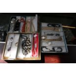 3 trays of assorted Costume jewellery necklaces